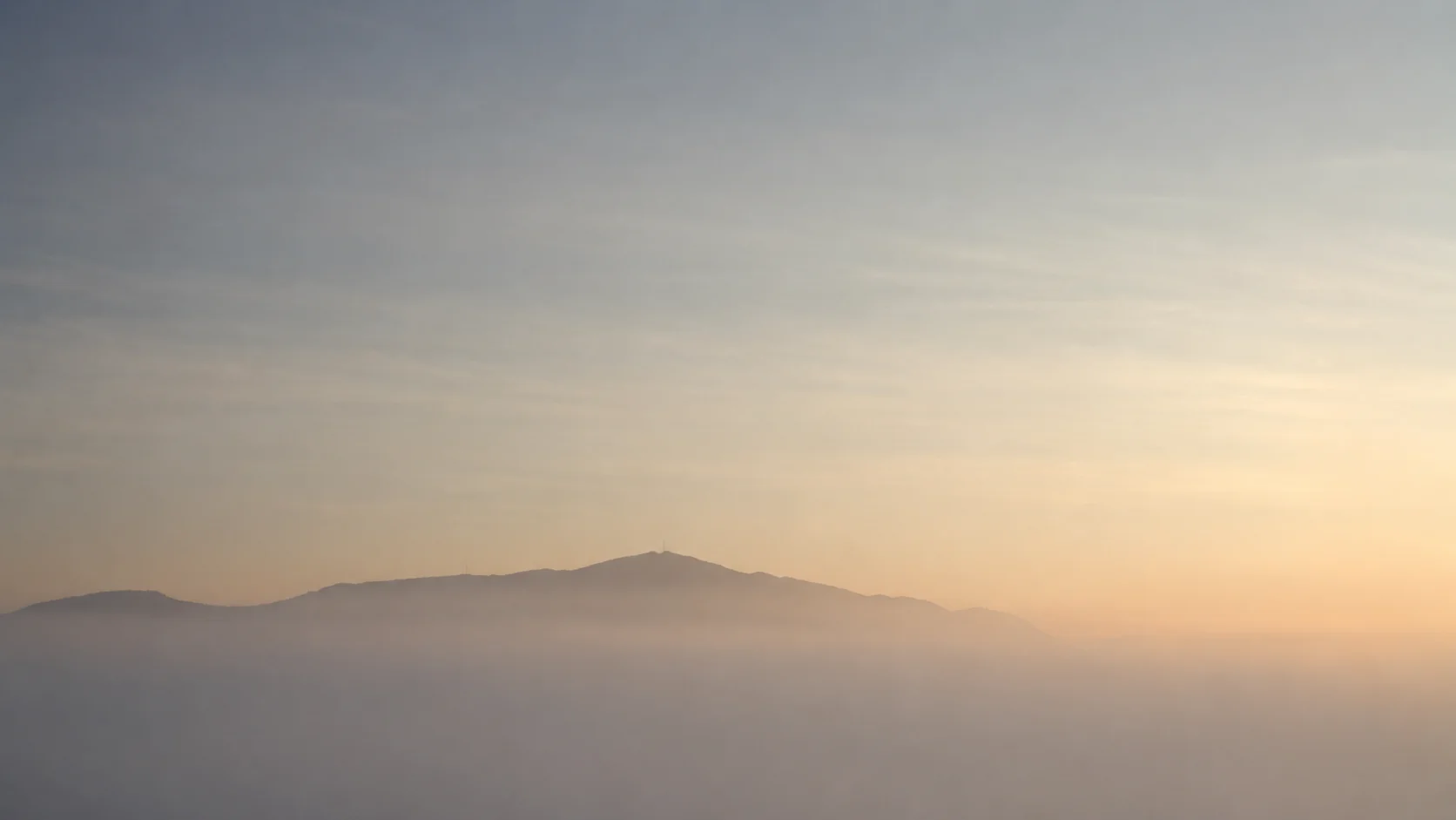 Dawn over Mount Hiei